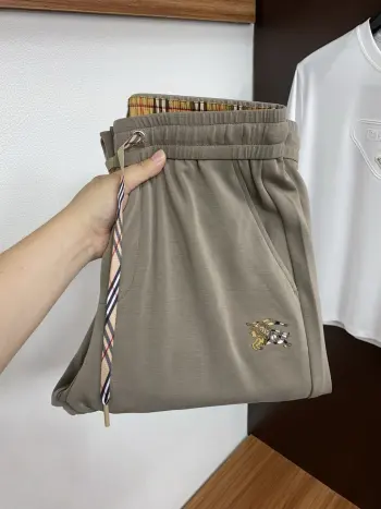 High-quality fabric fashionable casual pants Replica Burberry Pants and Trousers