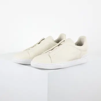 Men s Leather Low-Top Sneakers Replica Zegna Mens Casual and Sneakers