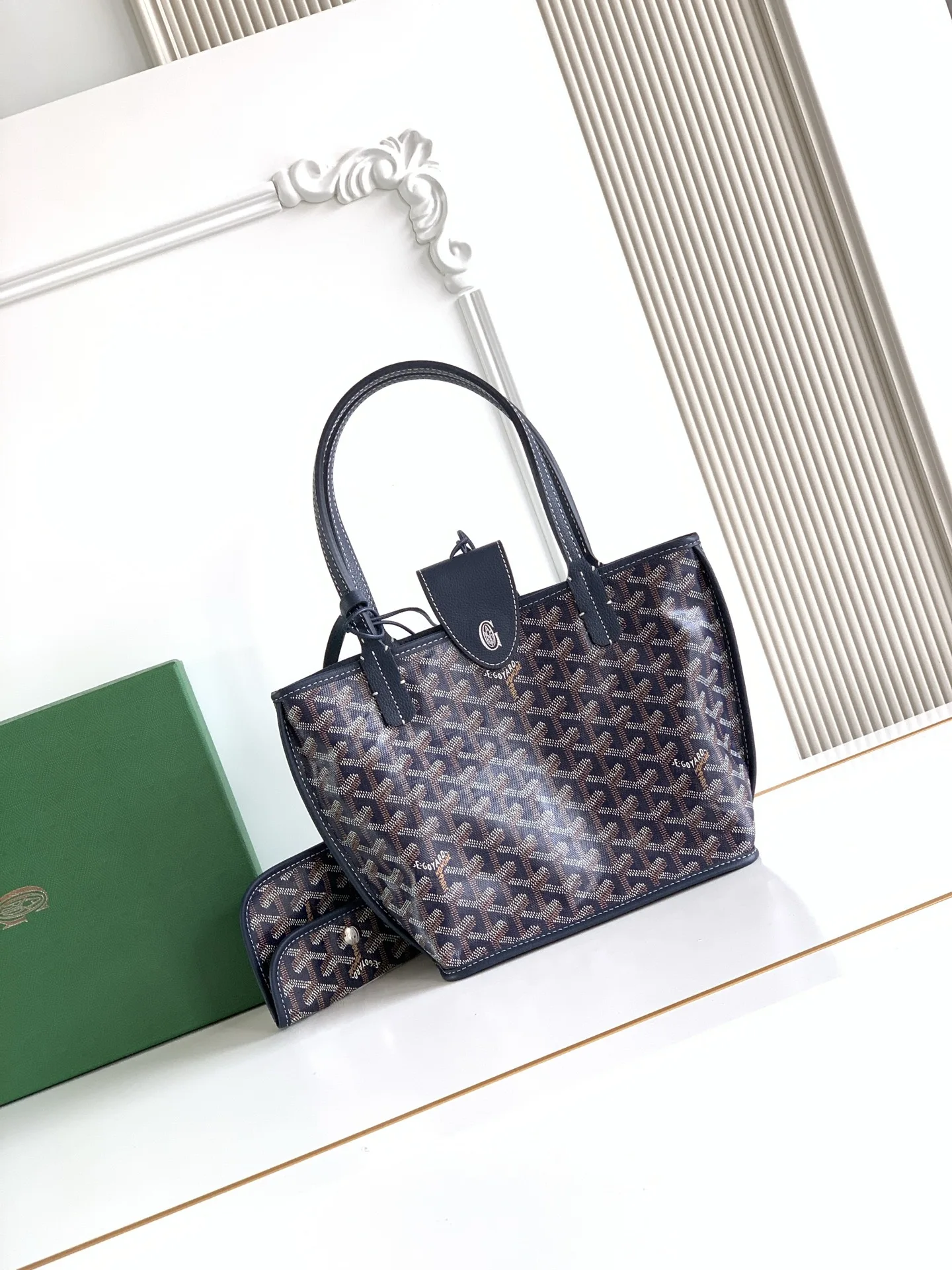 Goyard S5503 Canvas Mini Handbag Women s Shoulder Bag