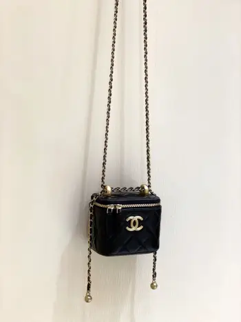AP2292 Handmade Double Gold Bead Series Handbag Women s Crossbody Bag Replica Chanel womens bags