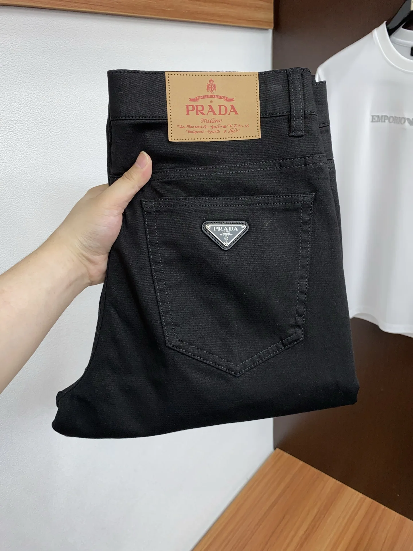 Prada New style denim casual pants