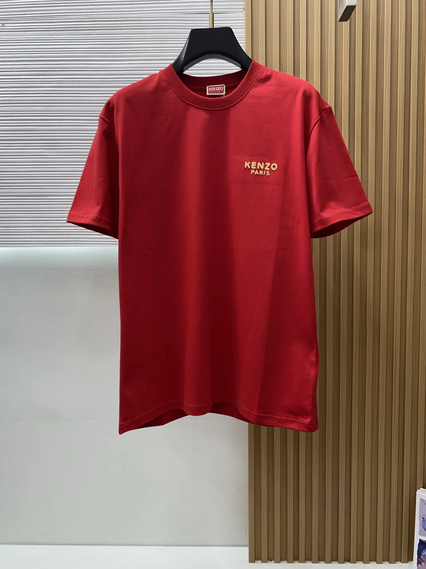 KENZO Cotton crew neck short sleeve