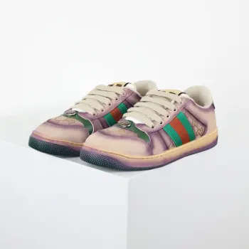 Lace-up fashion casual shoes Replica Gucci Unisex and Couple Sneakers
