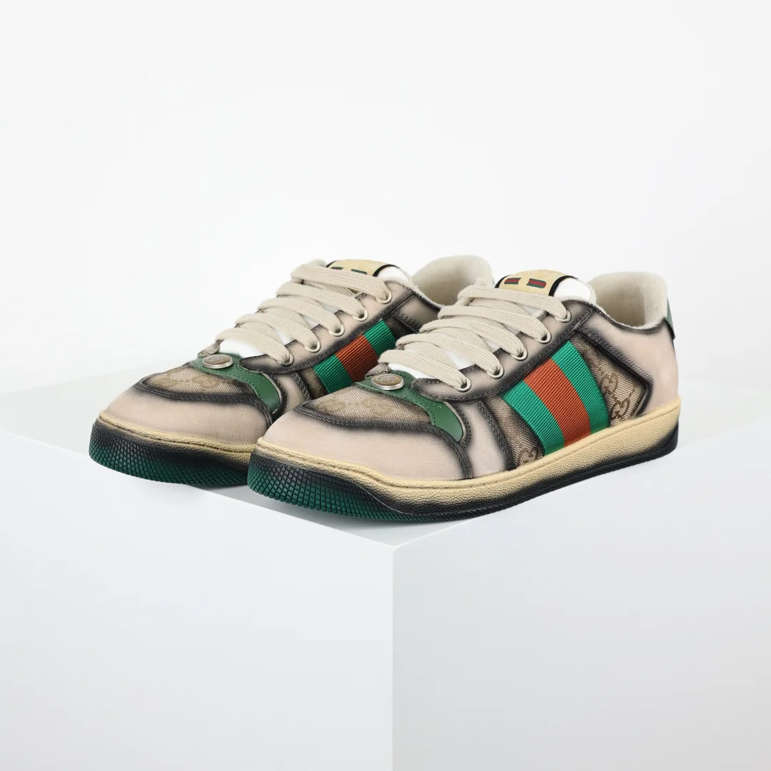 Gucci Lace-up fashion casual shoes