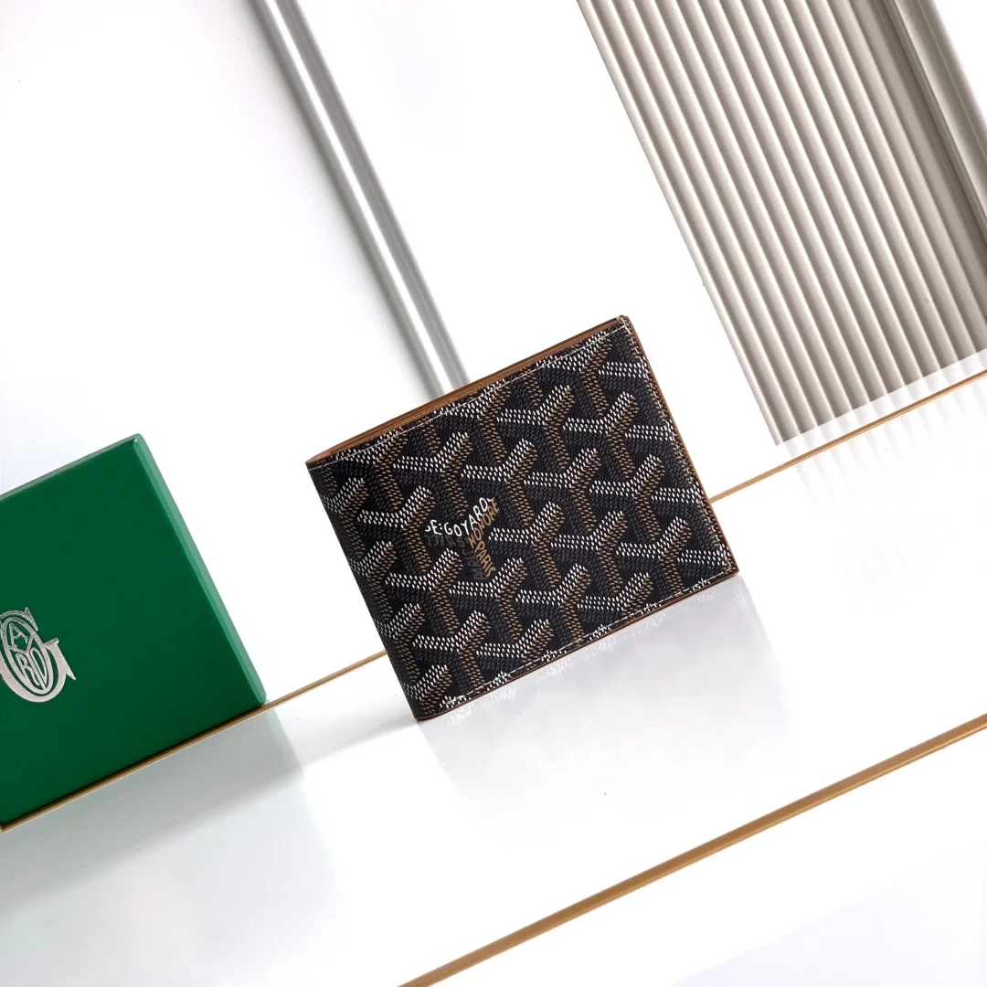 Goyard 3303 Exquisite Compact Two-Fold Card Holder Wallet