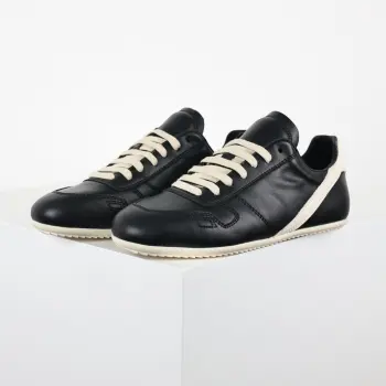Women s Round Toe Lace-Up Casual Shoes Couple s Casual Shoes Replica Rick Owens Womens Casual and Sneakers