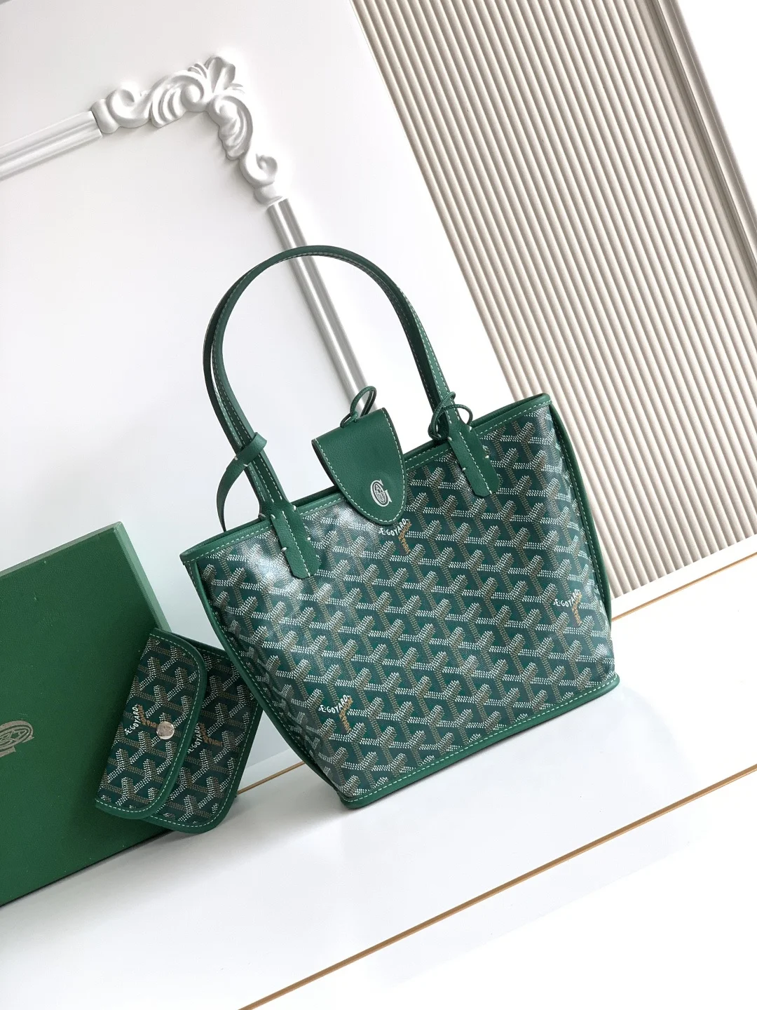 Goyard S5503 Canvas Mini Handbag Women s Shoulder Bag