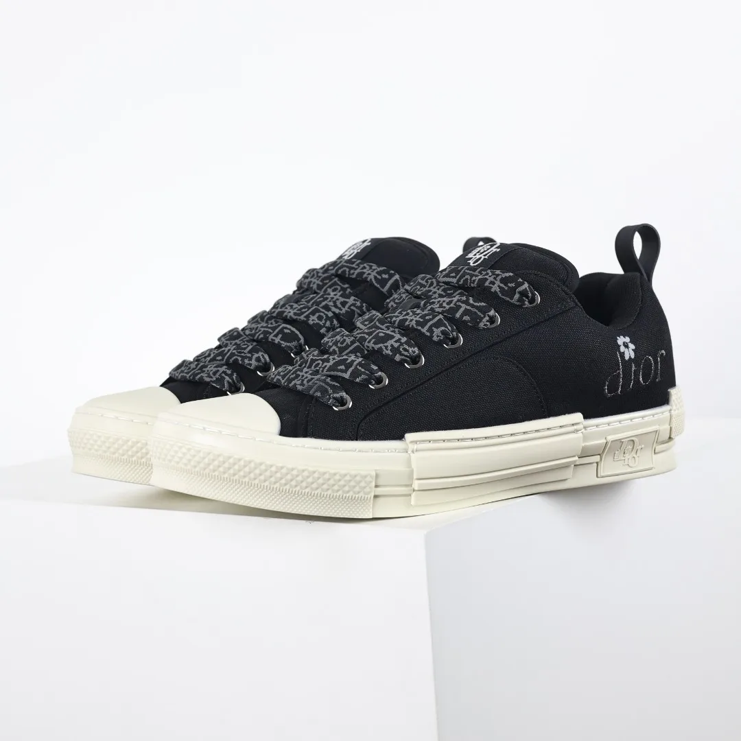 Dior Jacquard fabric loafers men s casual shoes