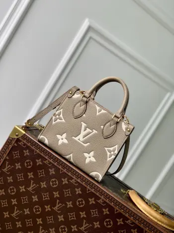 M47054 Leather Pattern Embossed Handbag Women s Crossbody Bag Replica Louis Vuitton womens bags