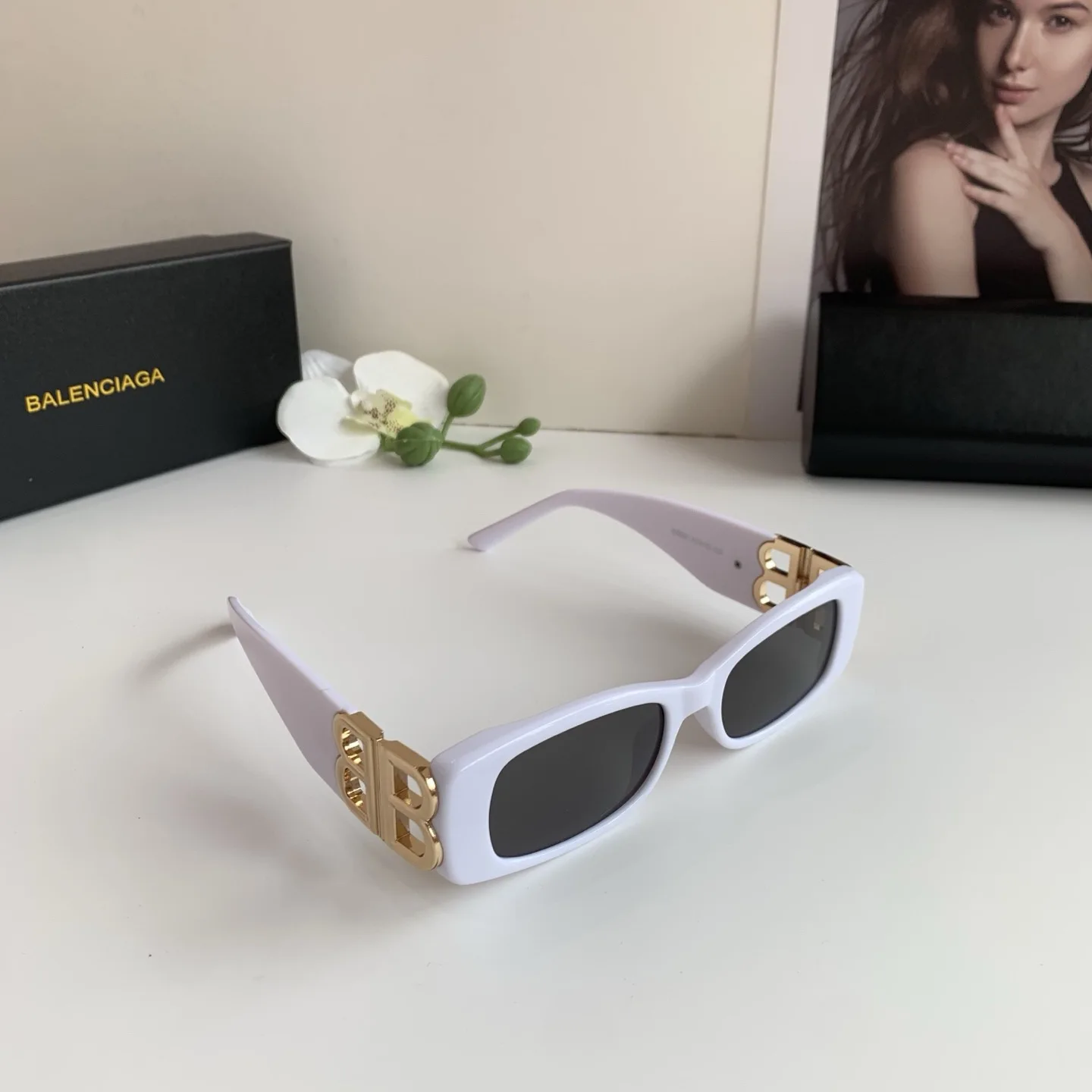 Balenciaga Square polarized sunglasses Balenciaga Square polarized sunglasses
