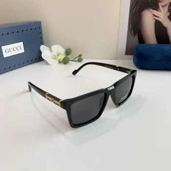 Square polarized sunglasses Replica Gucci Sunglasses