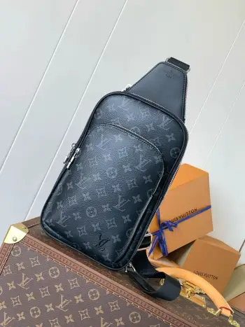 M46327 Canvas Shoulder Bag Chest Bag Replica Louis Vuitton belt bags
