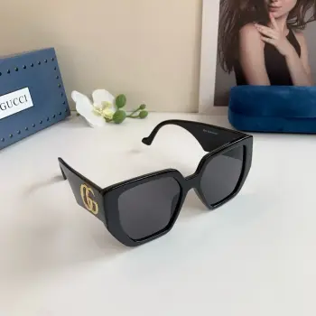 New Trendy Fashion Large Frame Polarized Sunglasses Replica Gucci Sunglasses
