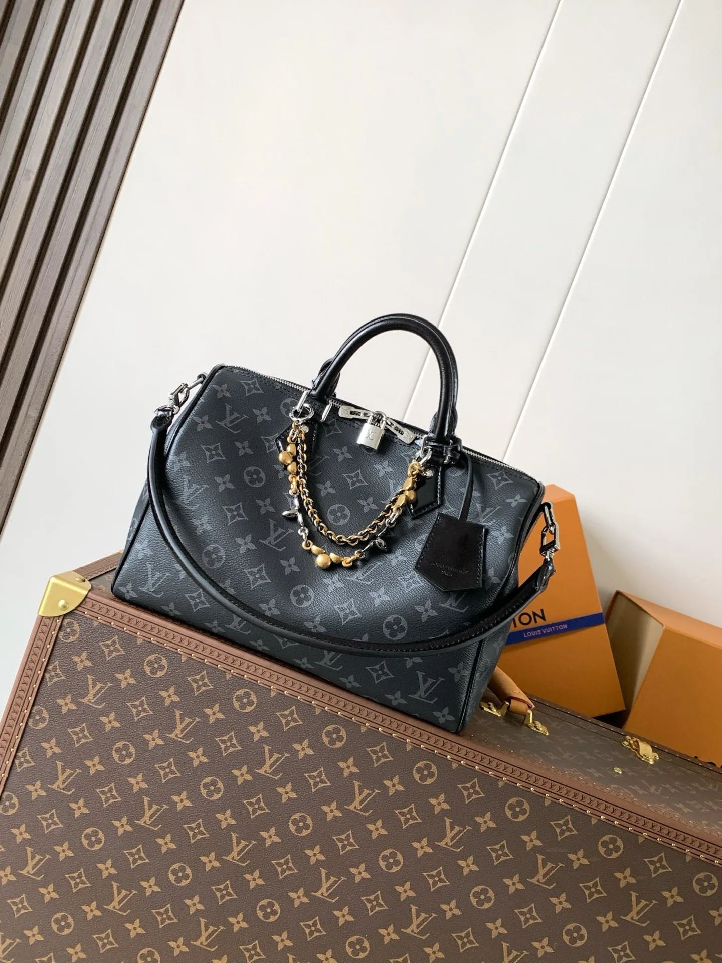 Louis Vuitton M15102 Coated Canvas Handbag Women s Shoulder Bag Louis Vuitton M15102 Coated Canvas Handbag Women s Shoulder Bag