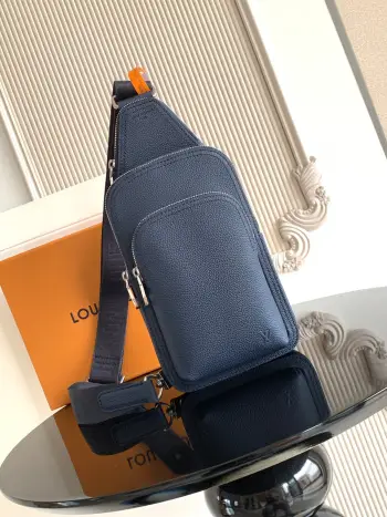 M15255 Coated Canvas Shoulder Bag Chest Bag Replica Louis Vuitton belt bags