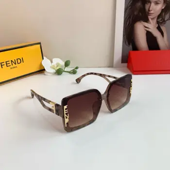Men s High-End Metal Sunglasses Replica Fendi Sunglasses
