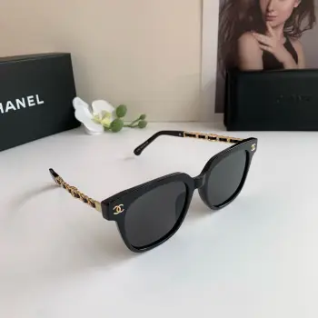 New Trendy Fashion Large Frame Polarized Sunglasses Replica Chanel Sunglasses