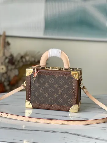 M45675 Hard Case Style Handbag Women s Crossbody Bag Replica Louis Vuitton womens bags