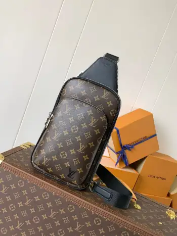 M46327 Canvas Shoulder Bag Chest Bag Replica Louis Vuitton belt bags