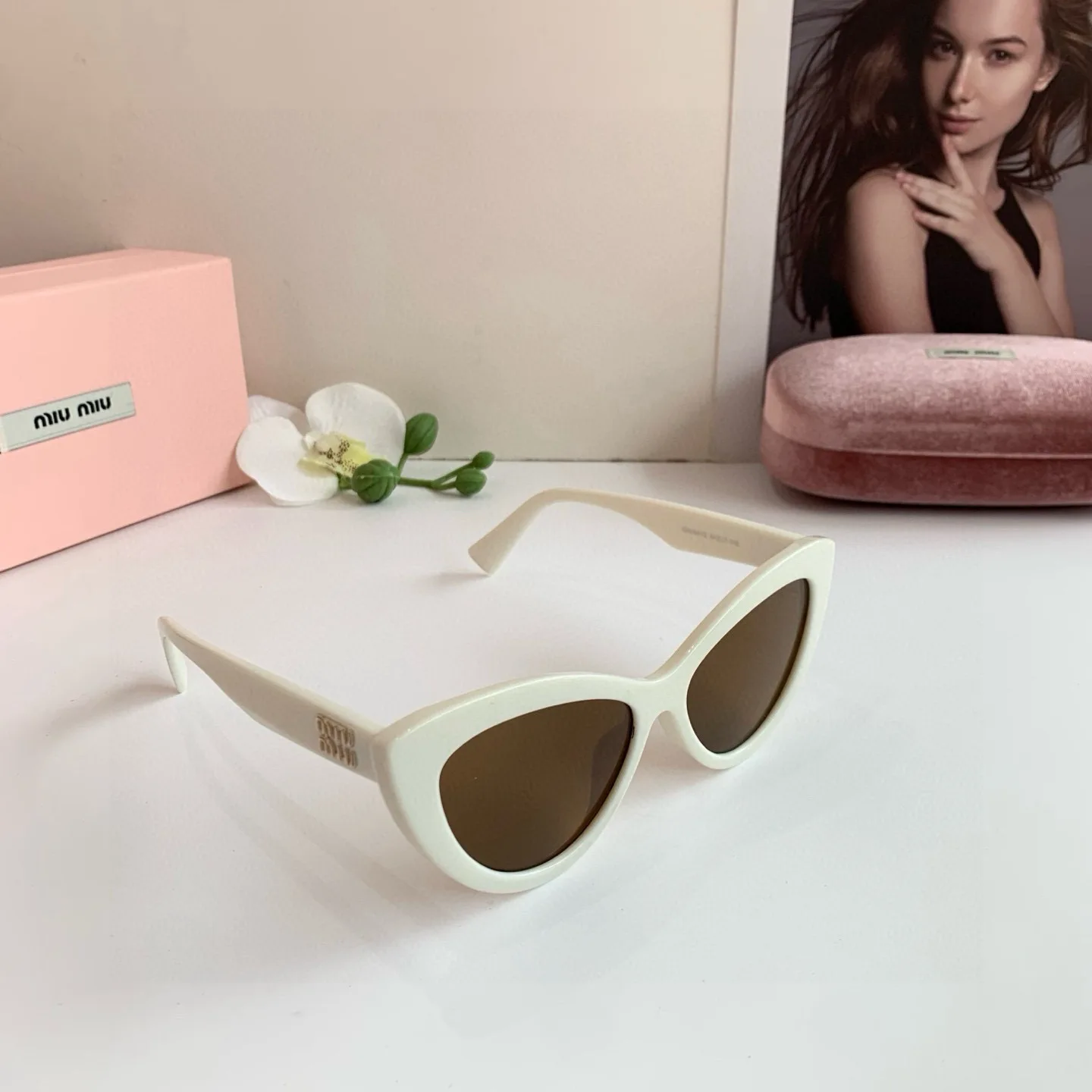 MIU MIU Spring new fashion square polarized sunglasses