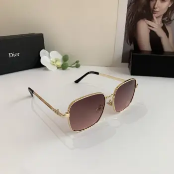Men s High-End Metal Sunglasses Replica Dior Sunglasses