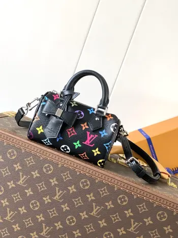 M13406 Coated Canvas Key Pouch Women s Crossbody Bag Replica Louis Vuitton womens bags