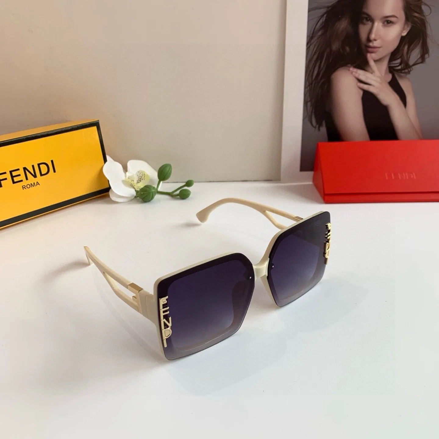 Fendi Men s High-End Metal Sunglasses Fendi Men s High-End Metal Sunglasses