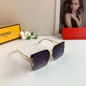 Men s High-End Metal Sunglasses Replica Fendi Sunglasses