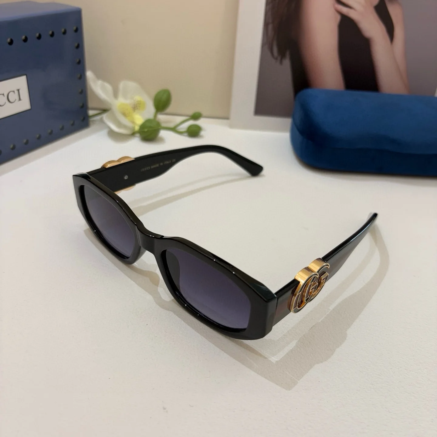 Gucci New Trendy Fashion Oversized Polarized Sunglasses
