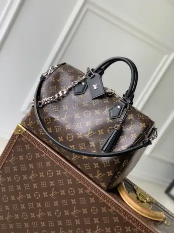 M12243 Coated Canvas Handbag Women s Shoulder Bag Replica Louis Vuitton womens bags