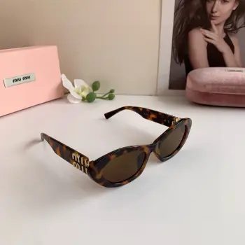 New Cat Eye Frame Sunglasses Replica MIU MIU Sunglasses