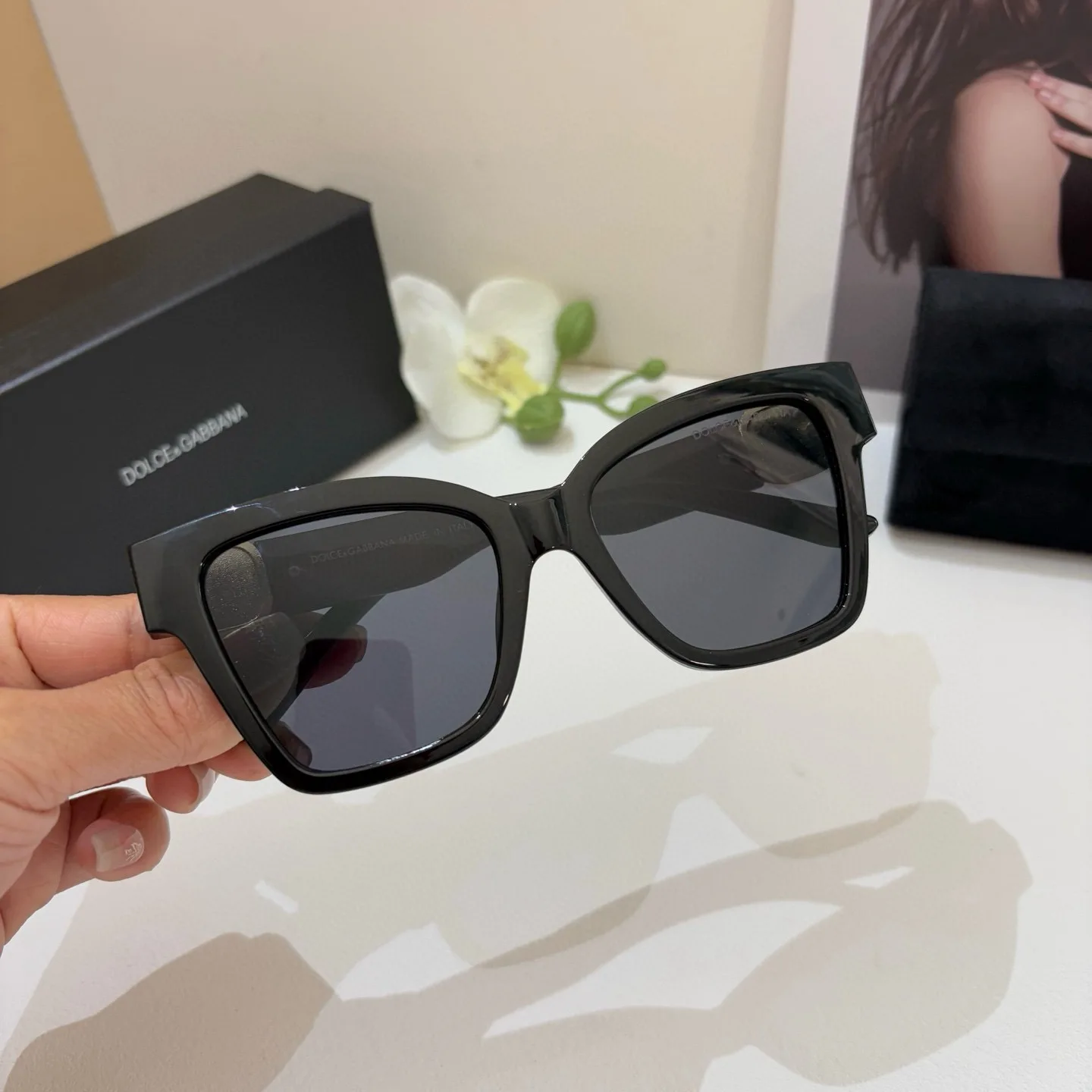 Dolce Gabbana New Fashion Trendy Oversized Sunglasses Dolce Gabbana New Fashion Trendy Oversized Sunglasses