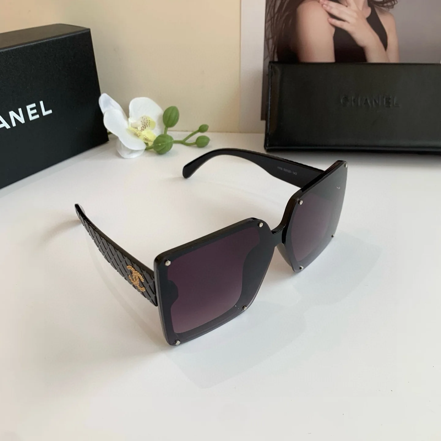 Chanel New Metal Frame Sunglasses