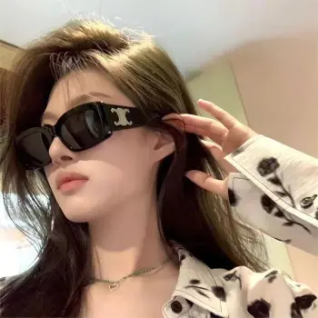 Arc de Triomphe square frame large leg sunglasses Replica Celine Sunglasses