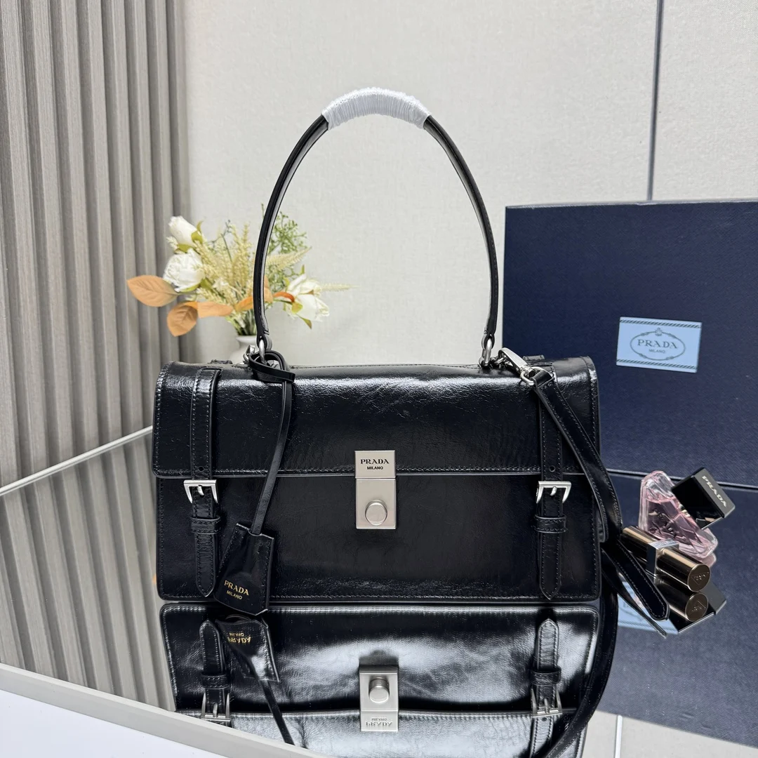 Prada 1BN026 Leather Pen Holder Bag Women s Crossbody Bag Prada 1BN026 Leather Pen Holder Bag Women s Crossbody Bag