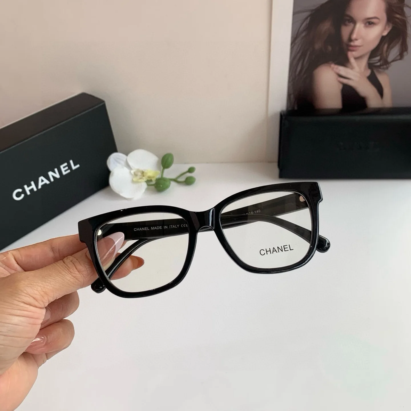 Chanel Classic new anti-blue light optical glasses Chanel Classic new anti-blue light optical glasses