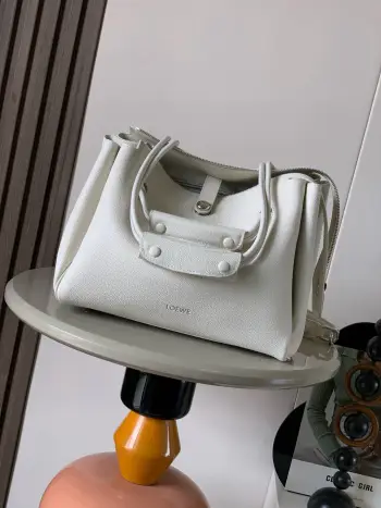 9147 Soft Cowhide Leather Handbag Women s Crossbody Bag Replica Loewe womens bags