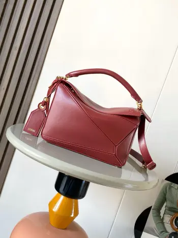 9096 Napa lambskin geometric bag women s crossbody bag Replica Loewe womens bags