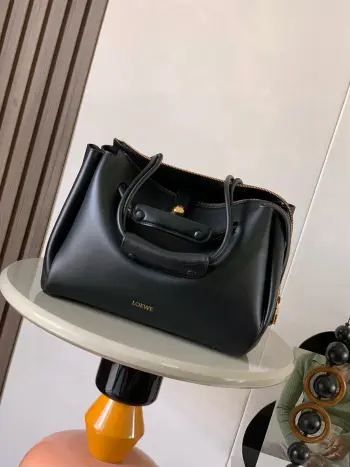 9147 Soft Cowhide Leather Handbag Women s Crossbody Bag Replica Loewe womens bags