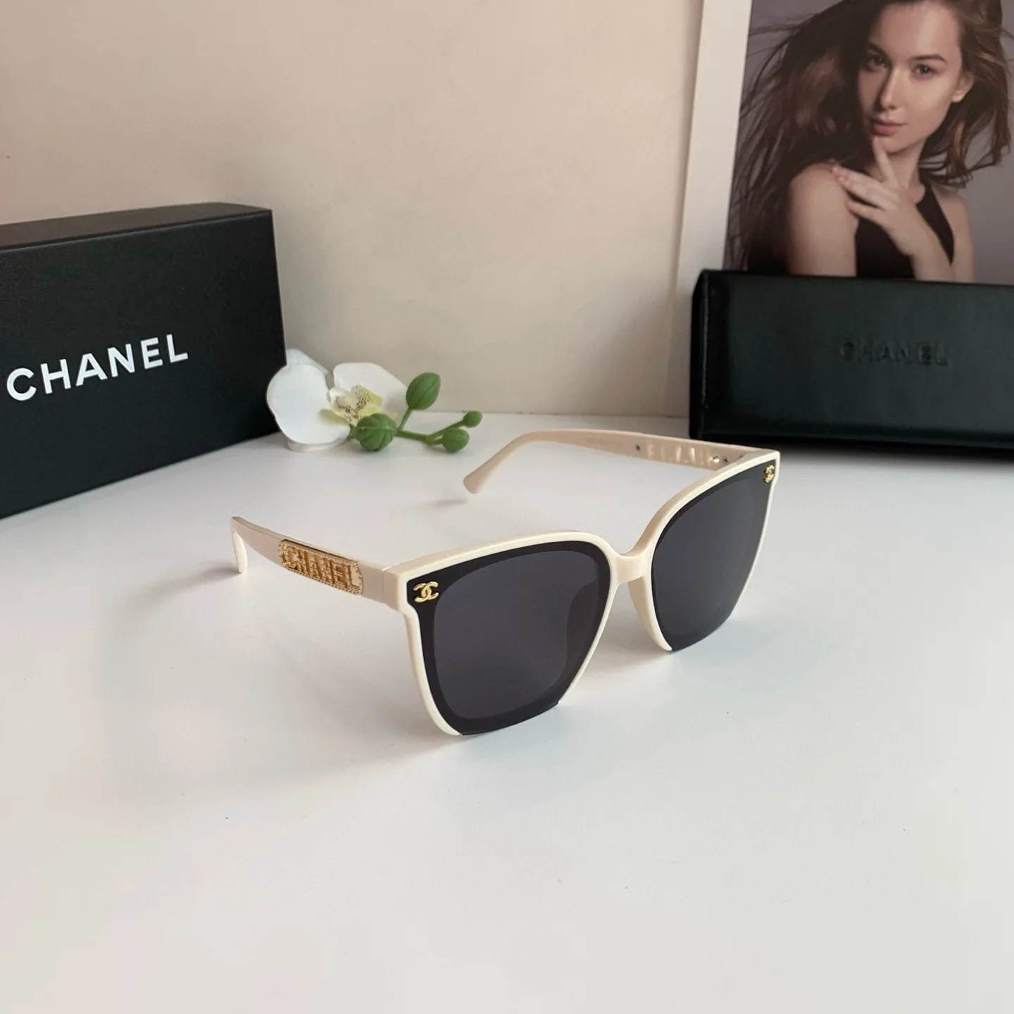 Chanel Classic square optical glasses for men and women sunglasses Chanel Classic square optical glasses for men and women sunglasses