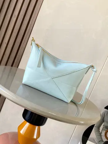 9073 Small Grain Cowhide Geometric Bag Women s Crossbody Bag Replica Loewe womens bags