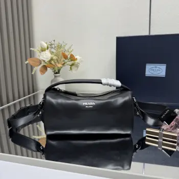 2VH188 New Boston Vintage Leather Handbag Men s Crossbody Bag Replica Prada mens bags
