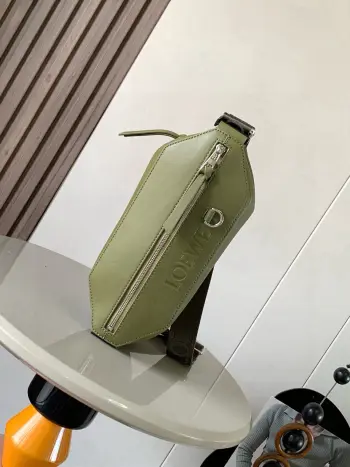 9074 Cowhide Deformation Compact Handbag Men s Crossbody Bag Replica Loewe mens bags