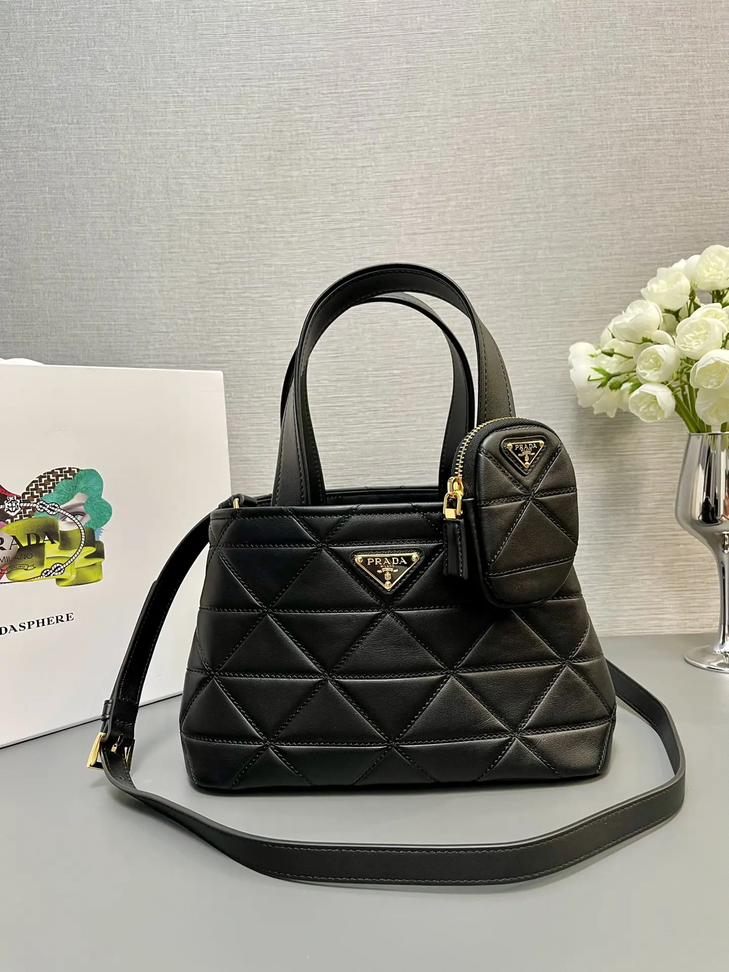 Prada 1BG548 New Tote Bag Women s Crossbody Bag Prada 1BG548 New Tote Bag Women s Crossbody Bag
