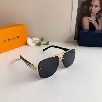 Arc de Triomphe square frame large leg sunglasses Replica Louis Vuitton Sunglasses