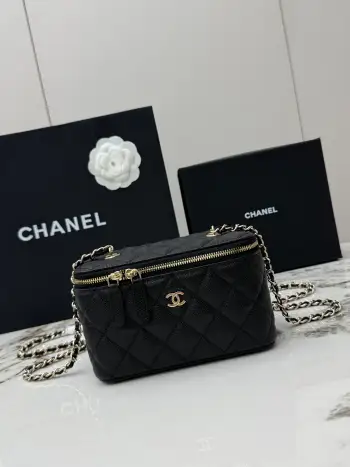 A1341 Ball Pattern Chain Small Makeup Box Women s Crossbody Bag Replica Chanel womens bags