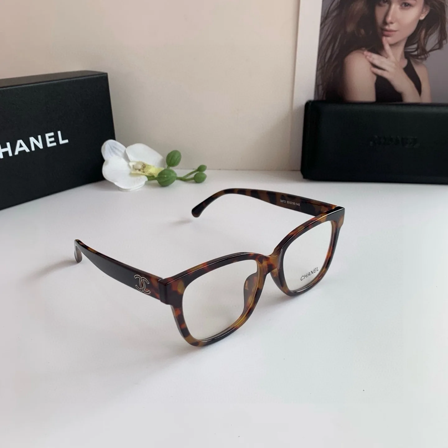 Chanel Classic new anti-blue light optical glasses Chanel Classic new anti-blue light optical glasses