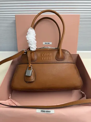 5BB199 Vintage Bowling Bag Women s Crossbody Bag Replica MIU MIU womens bags