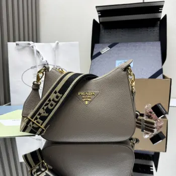 1BH193 suede leather handbag women s crossbody bag Replica Prada womens bags