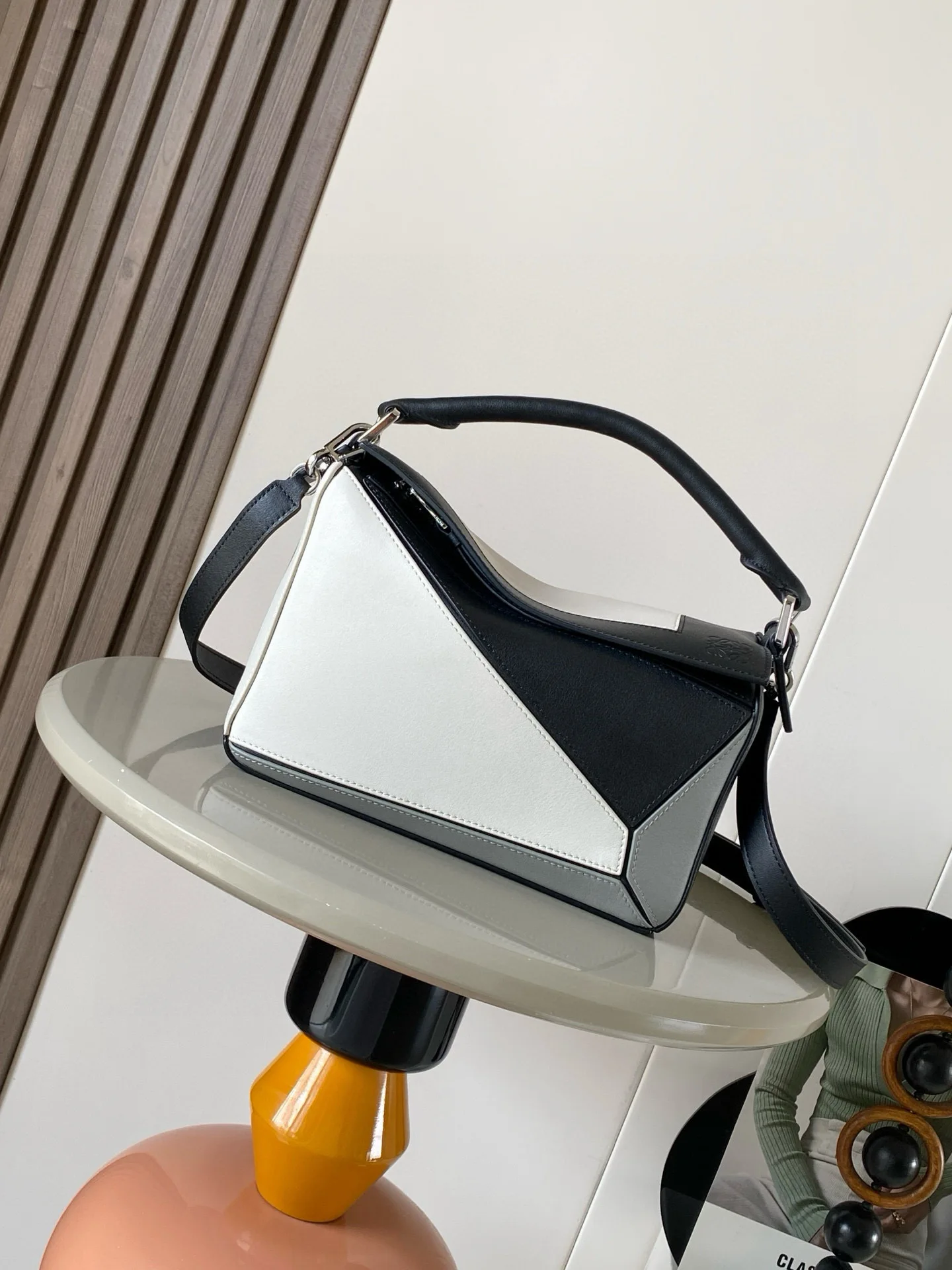 Loewe Napa leather handbag women s crossbody bag